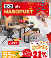 Akční leták XXXLutz  - Masopust
