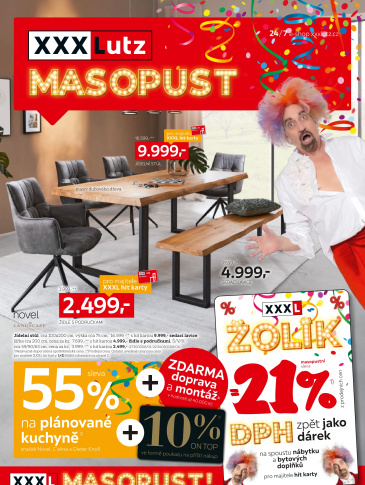 XXXLutz leták - Masopust