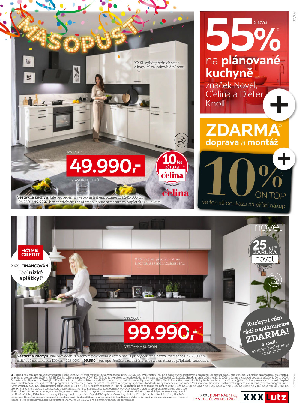 Leták XXXLutz leták - Masopust - strana 3