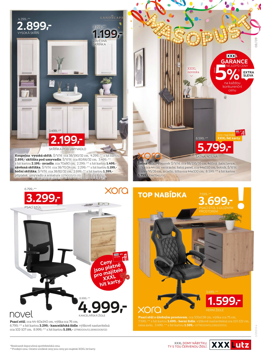 Leták XXXLutz leták - Masopust - strana 9