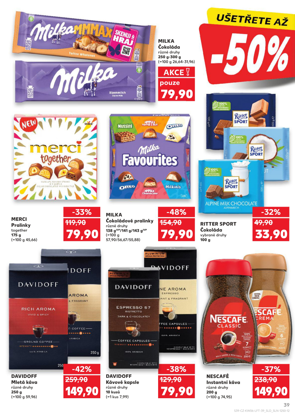 Leták Kaufland leták Ostrava - Moravská Ostrava - strana 39