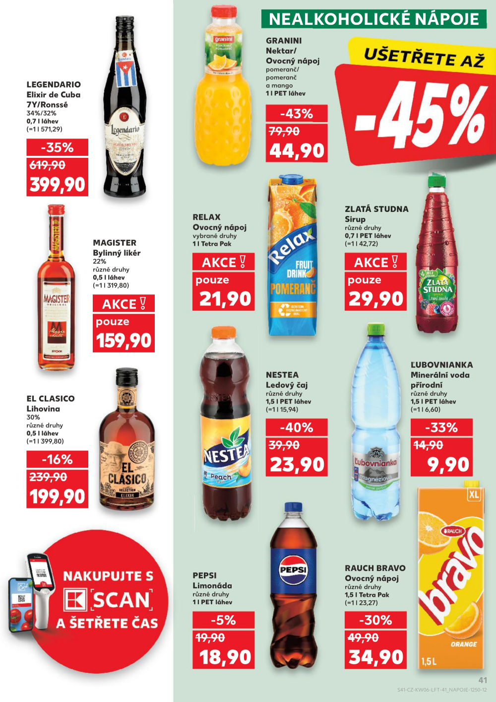 Leták Kaufland leták Cheb - strana 41