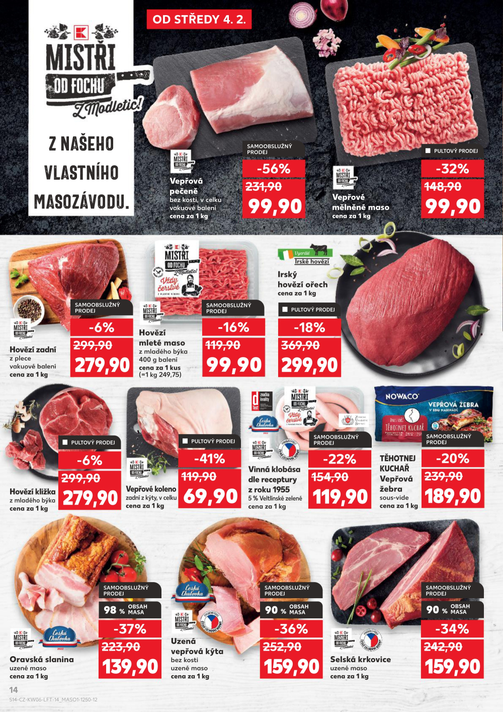 Leták Kaufland leták Ostrov - strana 14