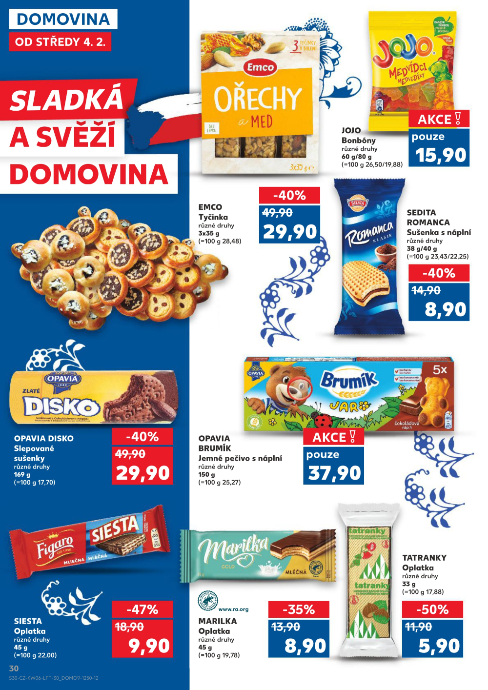 Leták Kaufland leták Mariánské Lázně - strana 30