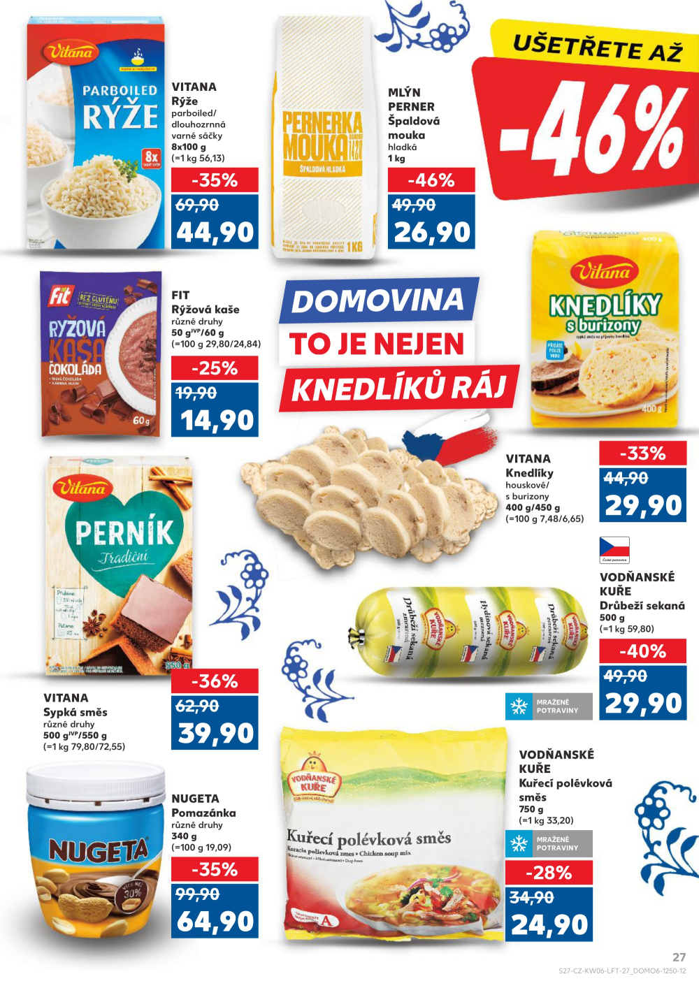 Leták Kaufland leták Vrchlabí - strana 27