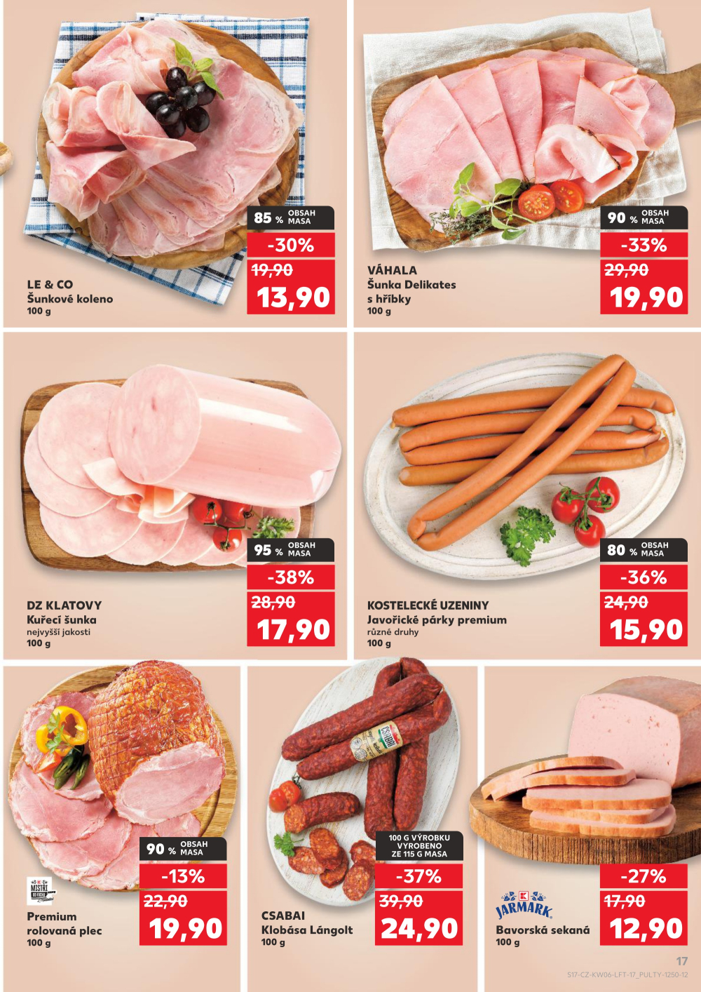 Leták Kaufland leták Brno - Slatina - strana 17