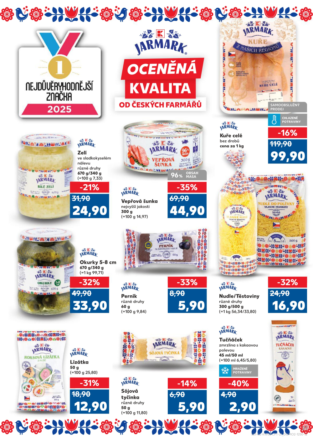 Leták Kaufland leták Teplice, Bohosudovská - strana 21