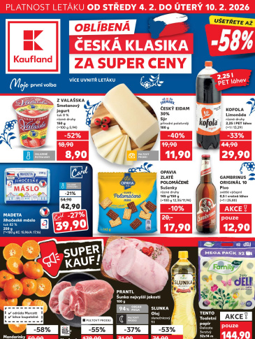 Kaufland leták Tábor