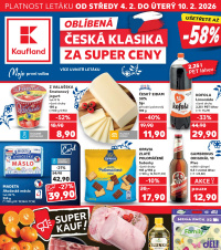 Akční leták Kaufland  Praha 4 - Modřany
