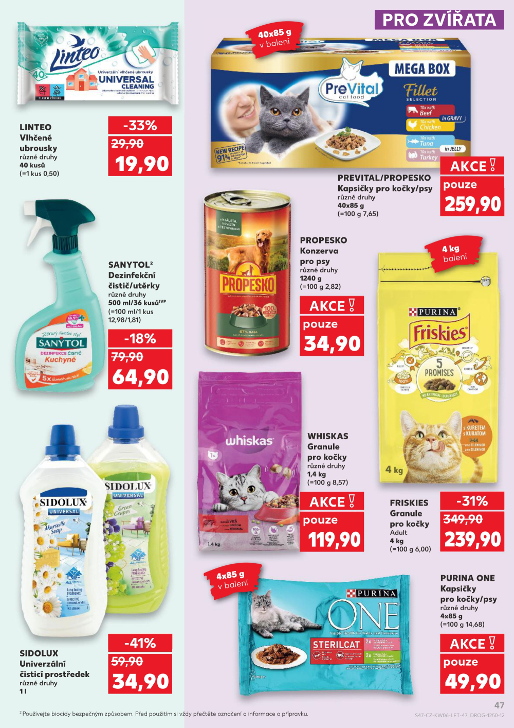 Leták Kaufland leták Dvůr Králové - strana 47