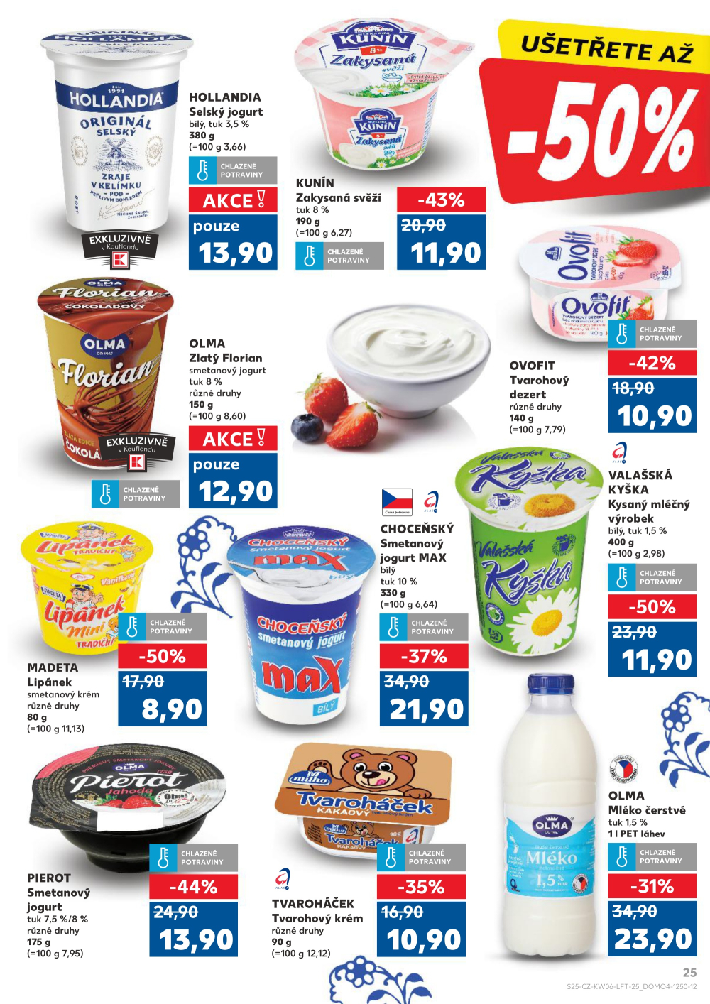 Leták Kaufland leták Praha 5 - Stodůlky - strana 25