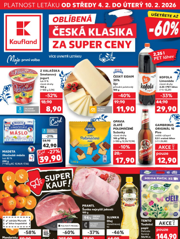 Kaufland leták Brno - Bohunice