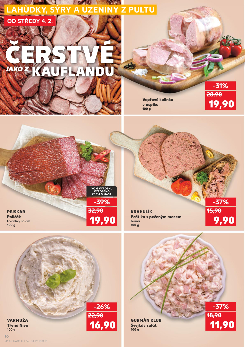 Leták Kaufland leták Roudnice nad Labem - strana 16