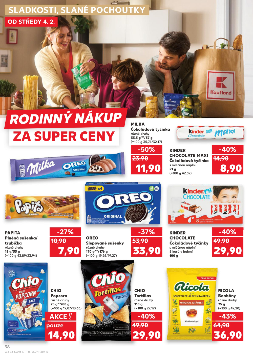 Leták Kaufland leták Nový Bor - strana 38