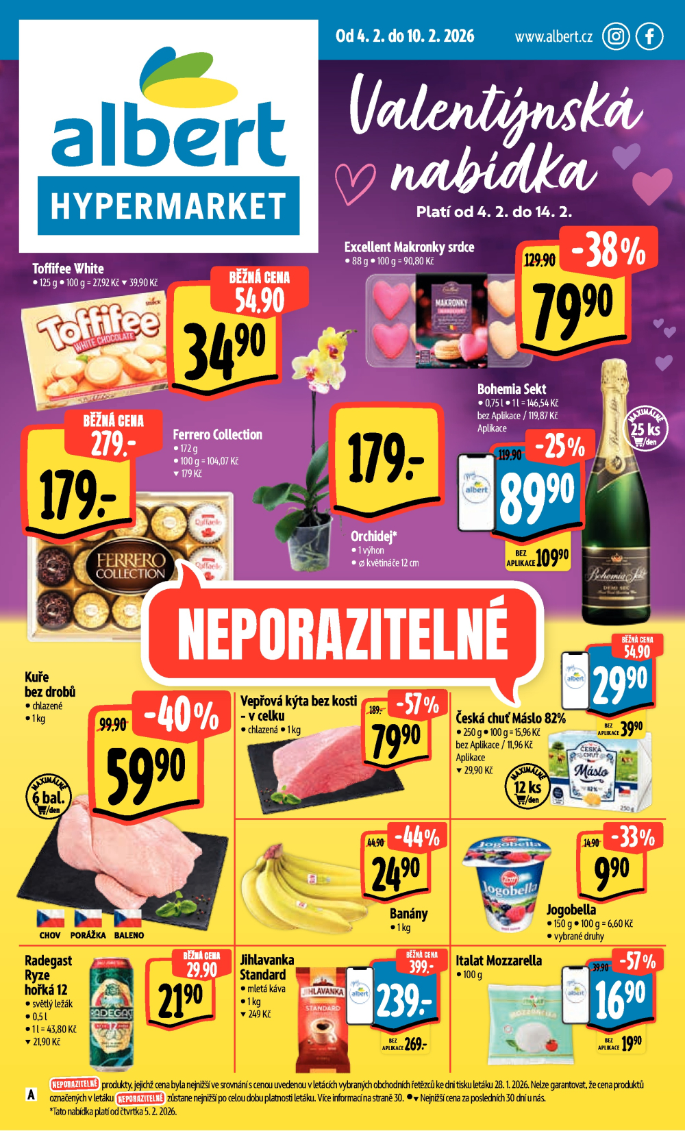 Leták Albert Hypermarket leták - strana 1