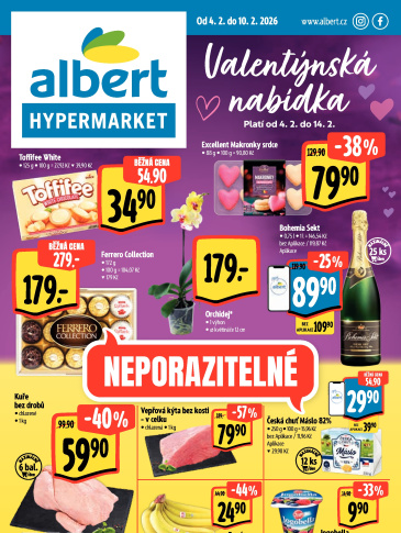 Albert Hypermarket leták