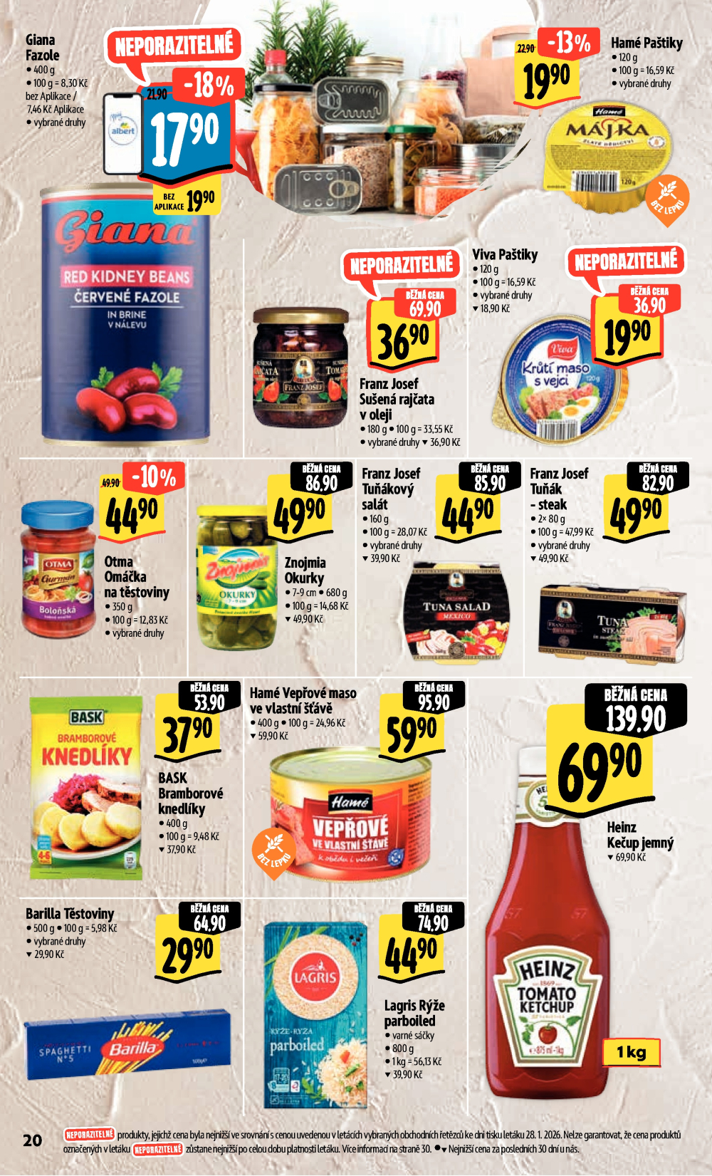 Leták Albert Hypermarket leták - strana 28