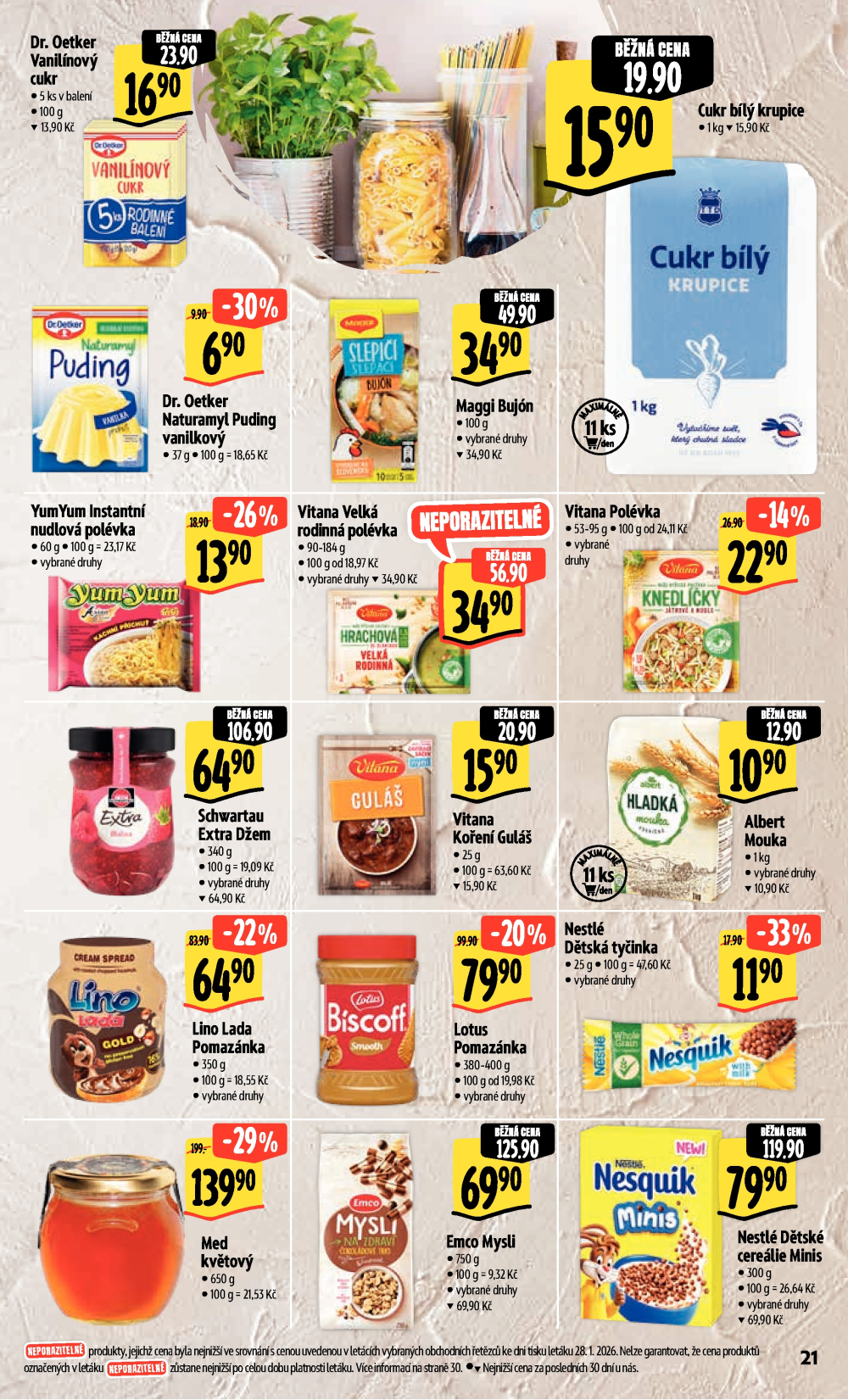 Leták Albert Hypermarket leták - strana 29