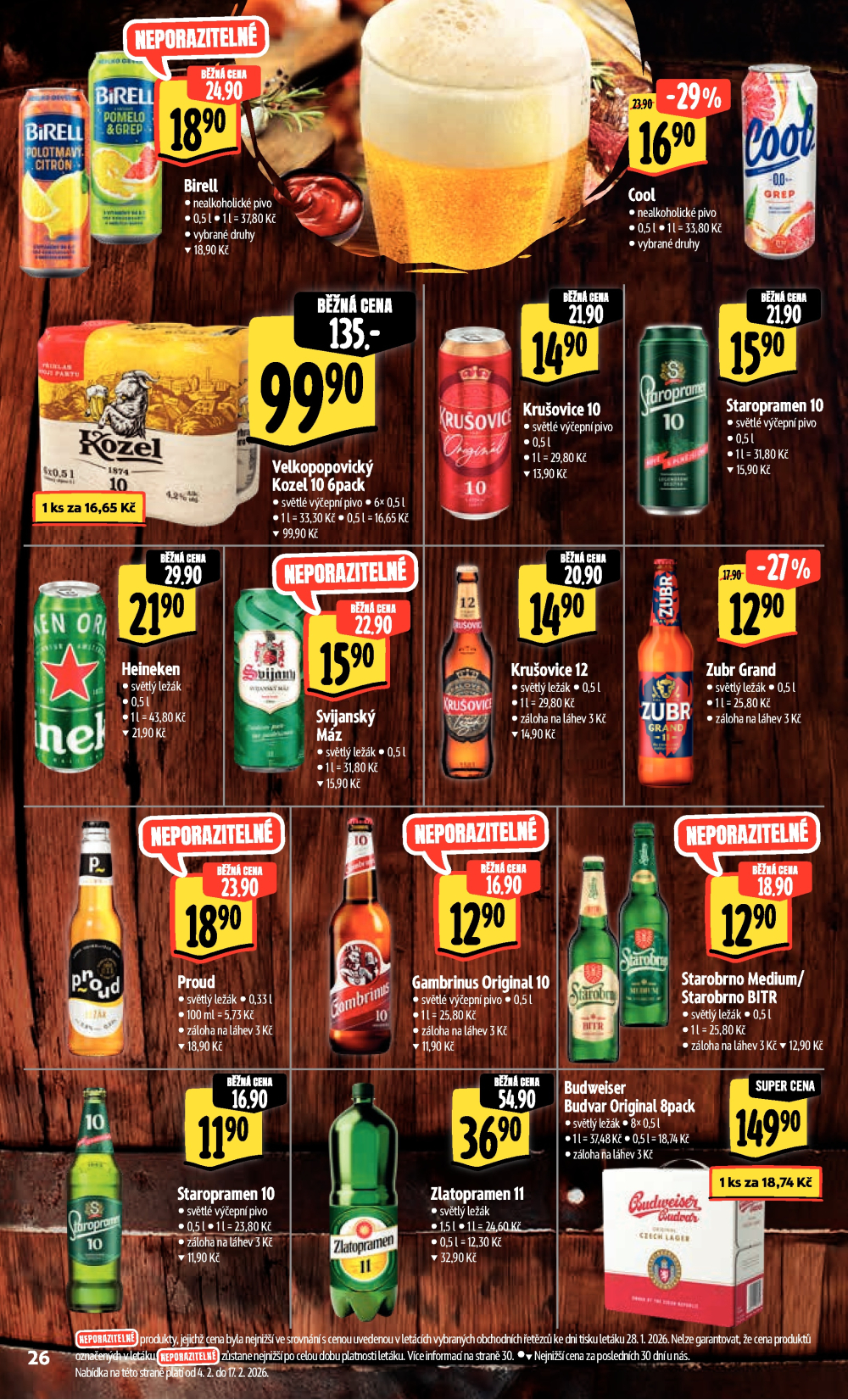 Leták Albert Hypermarket leták - strana 34