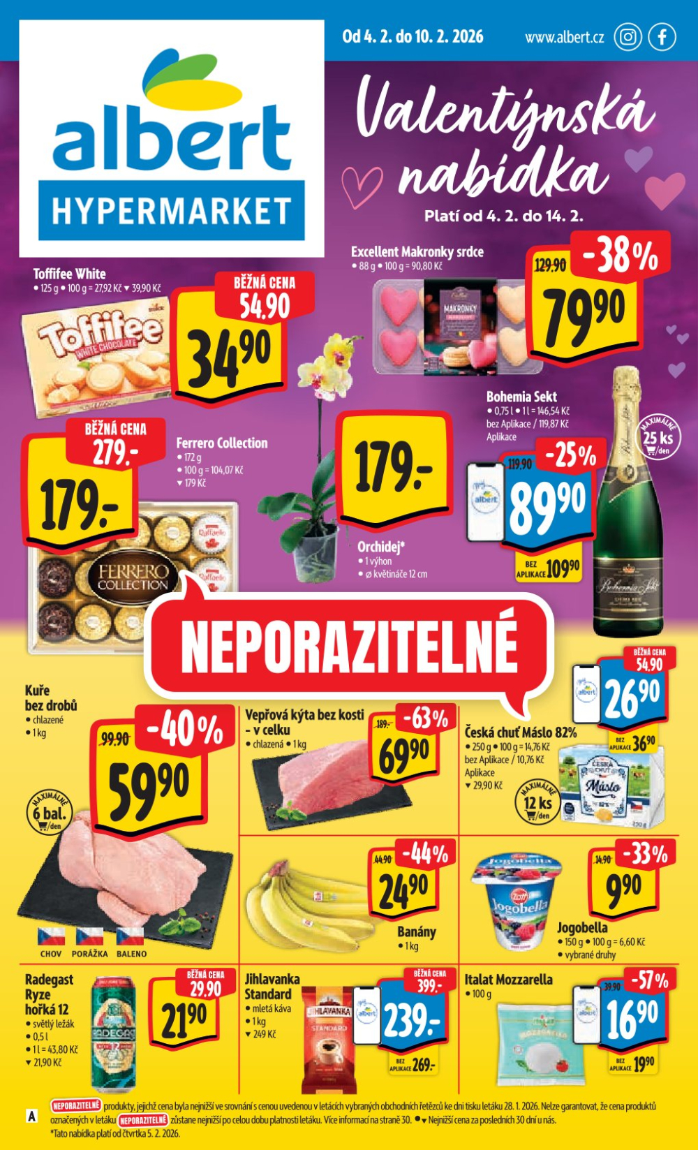 Leták Albert Hypermarket leták - strana 1