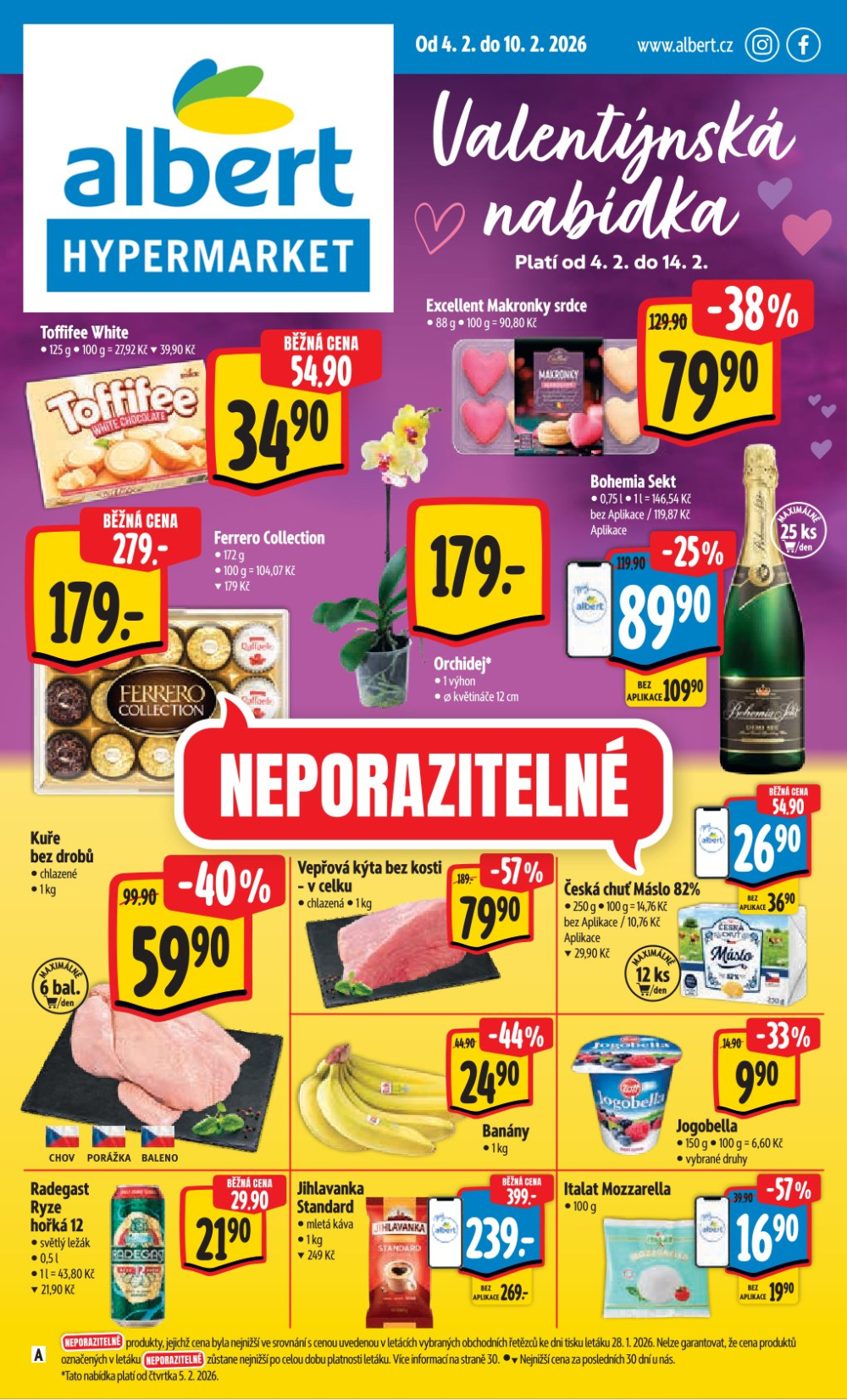 Leták Albert Hypermarket leták - strana 1