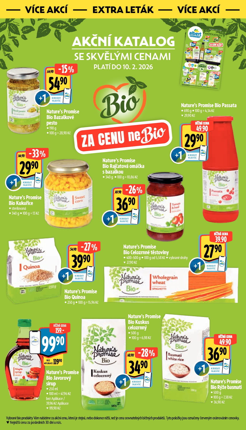 Leták Albert Supermarket leták - Brno, Stará Osada a Jihomoravské náměstí - strana 41