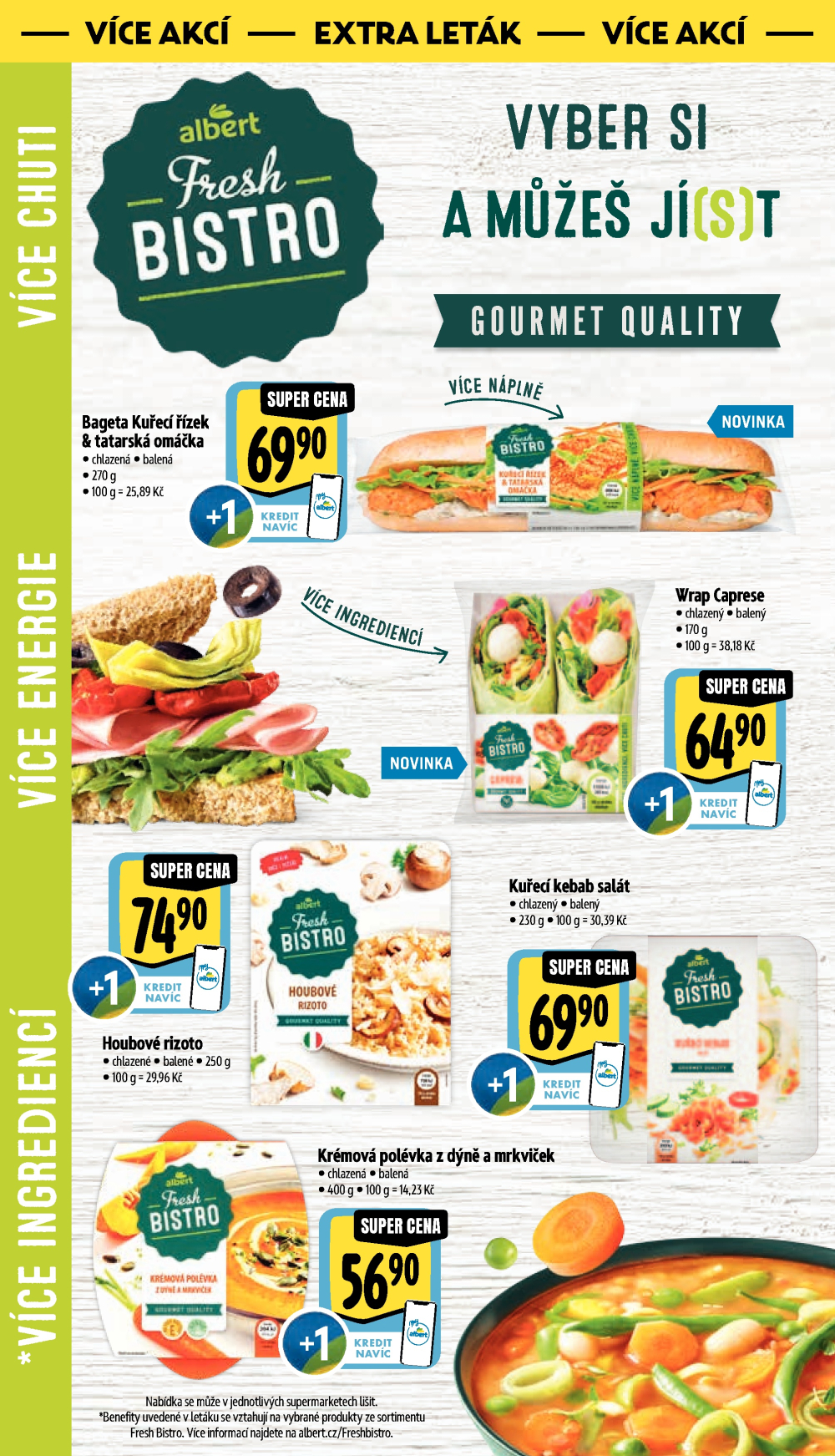 Leták Albert Supermarket leták - Brno, Stará Osada a Jihomoravské náměstí - strana 42