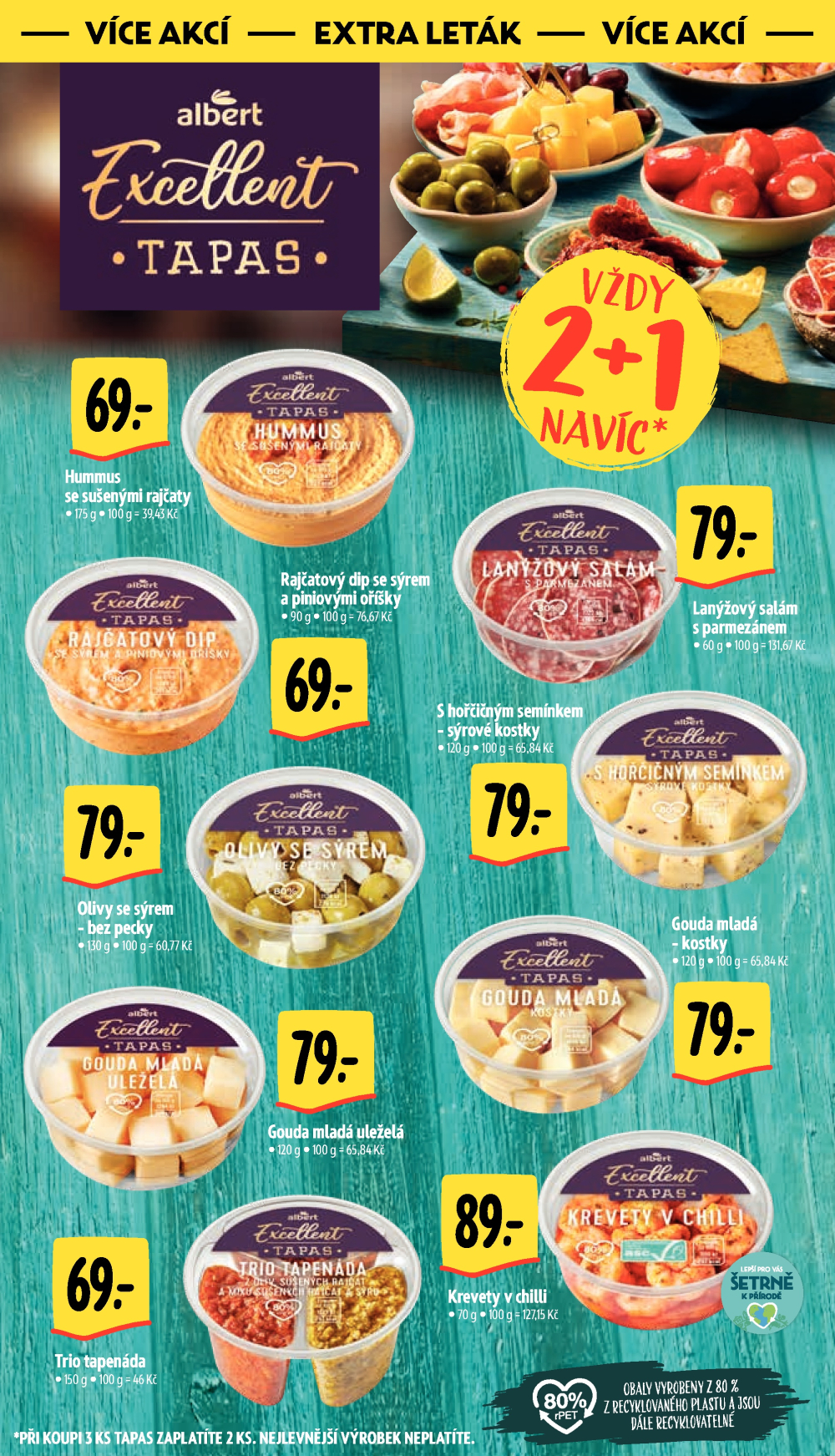 Leták Albert Supermarket leták - Brno, Stará Osada a Jihomoravské náměstí - strana 44