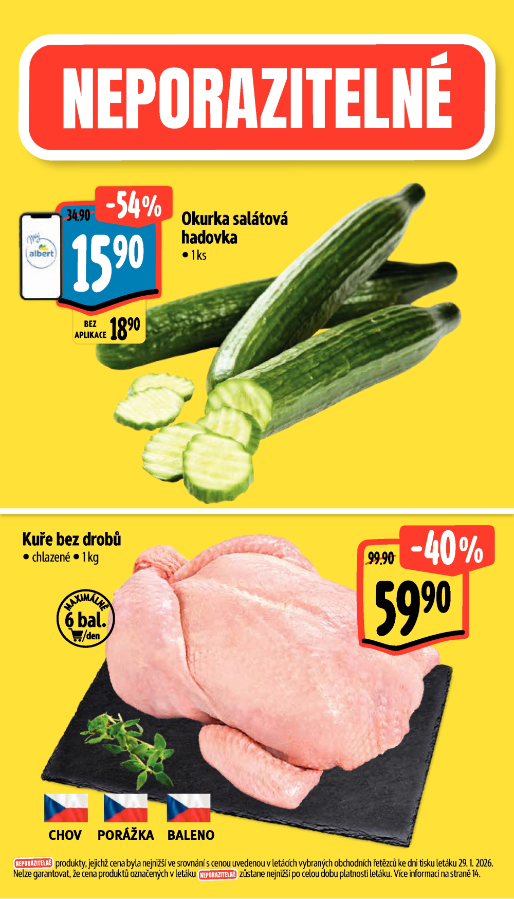 Leták Albert Supermarket leták - strana 2