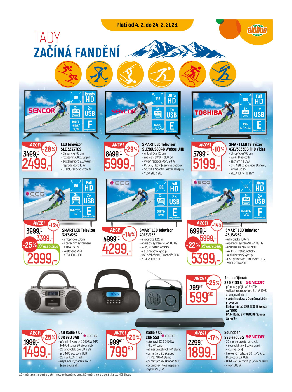 Leták Globus leták Praha - Černý Most - strana 18