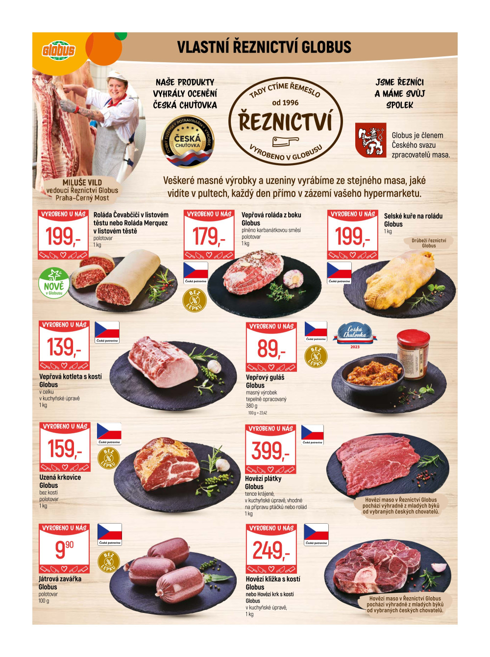 Leták Globus leták Praha - Černý Most - strana 5