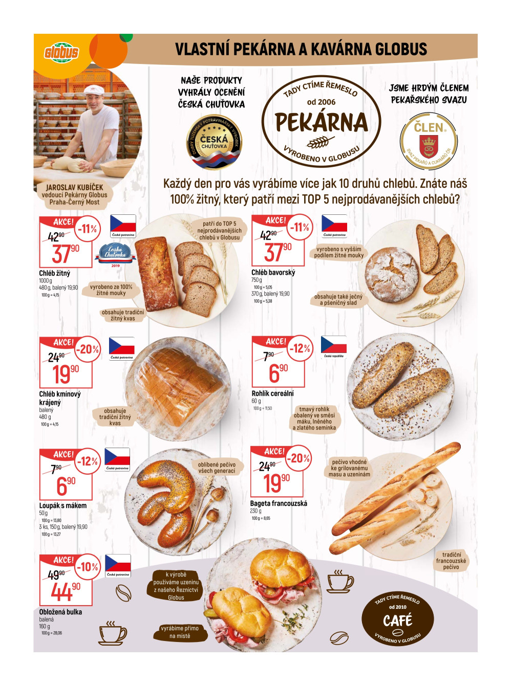 Leták Globus leták Praha - Černý Most - strana 7