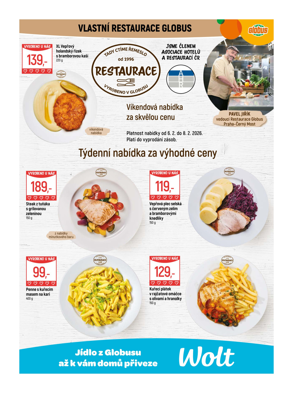 Leták Globus leták Praha - Černý Most - strana 8