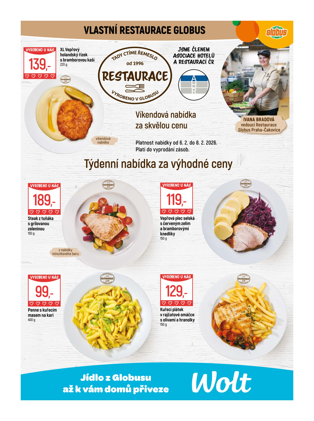 Leták Globus leták Praha - Čakovice - strana 8