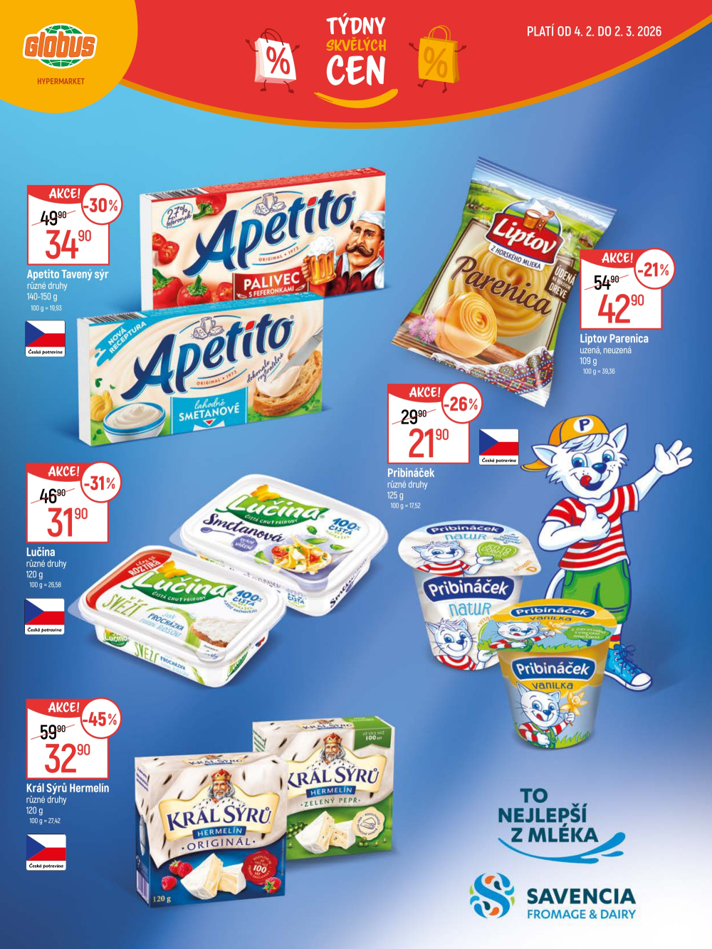 Leták Globus leták Praha Zličín - Týdny skvělých cen - strana 4