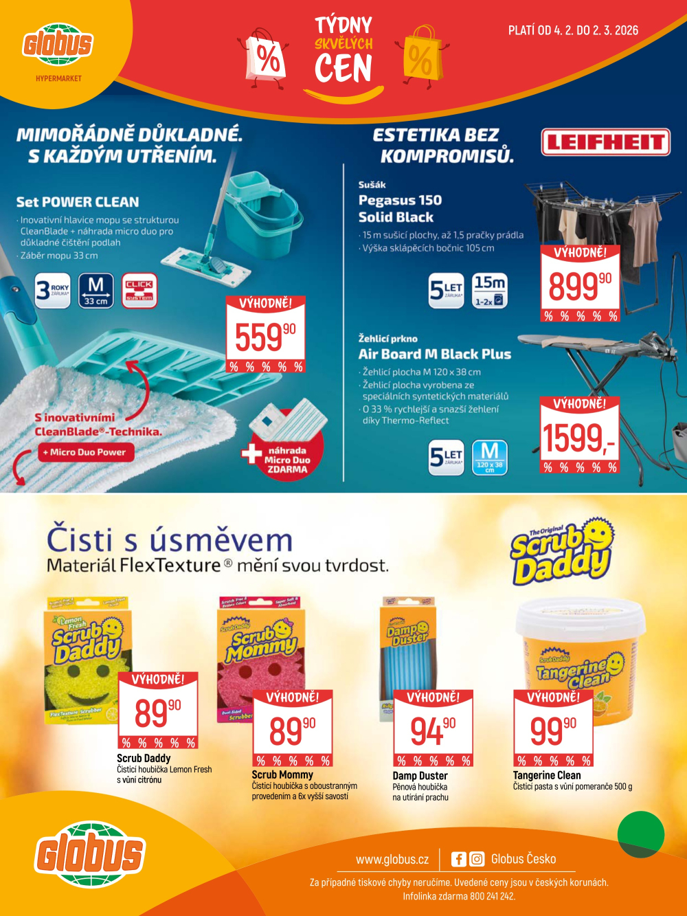 Leták Globus leták České Budějovice - Týdny skvělých cen - strana 28