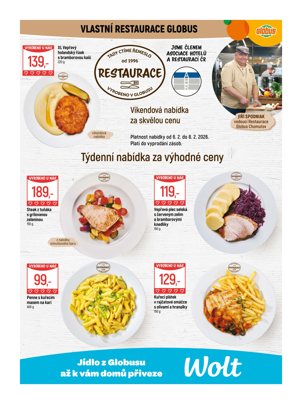 Leták Globus leták Chomutov - strana 8