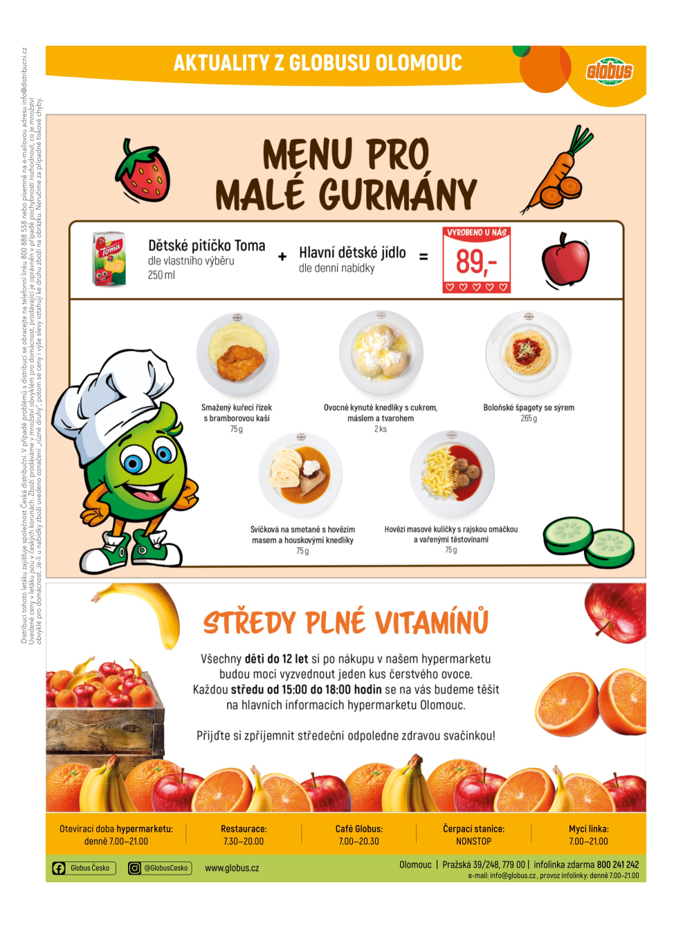 Leták Globus leták Olomouc - strana 33