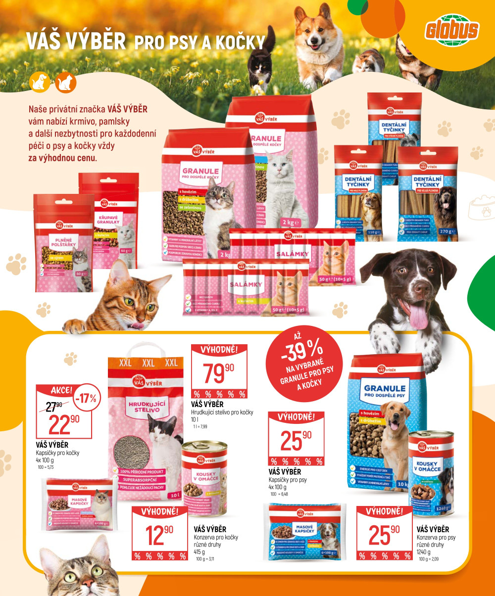 Leták Globus leták Opava - Pet food oddělení - strana 3