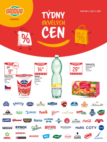 Globus leták Pardubice - Týdny skvělých cen