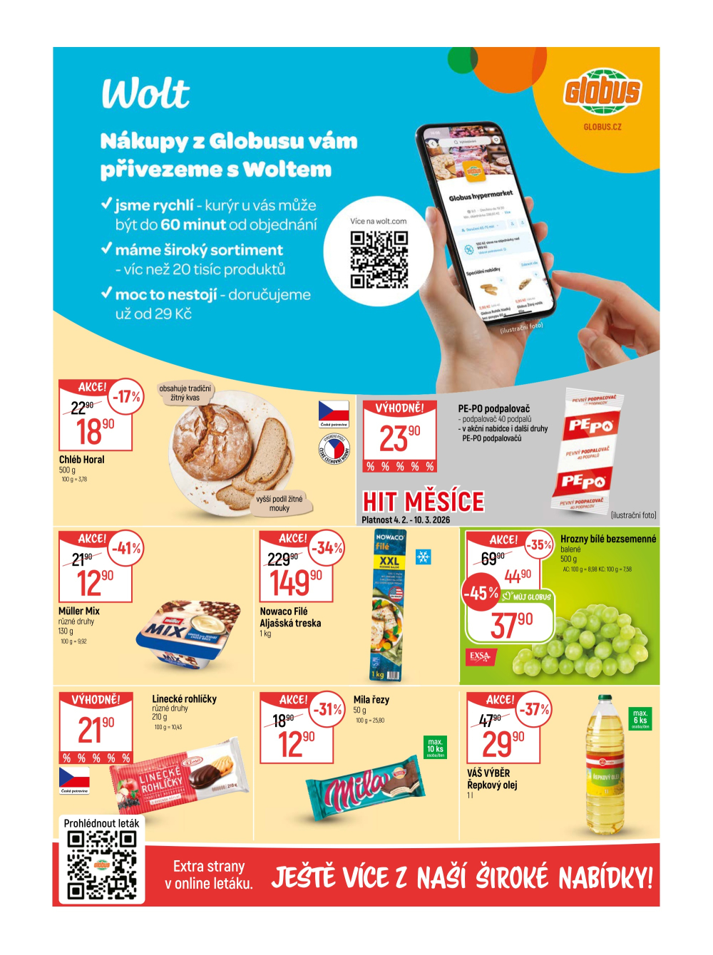 Leták Globus leták Chotikov (Plzeň) - strana 2