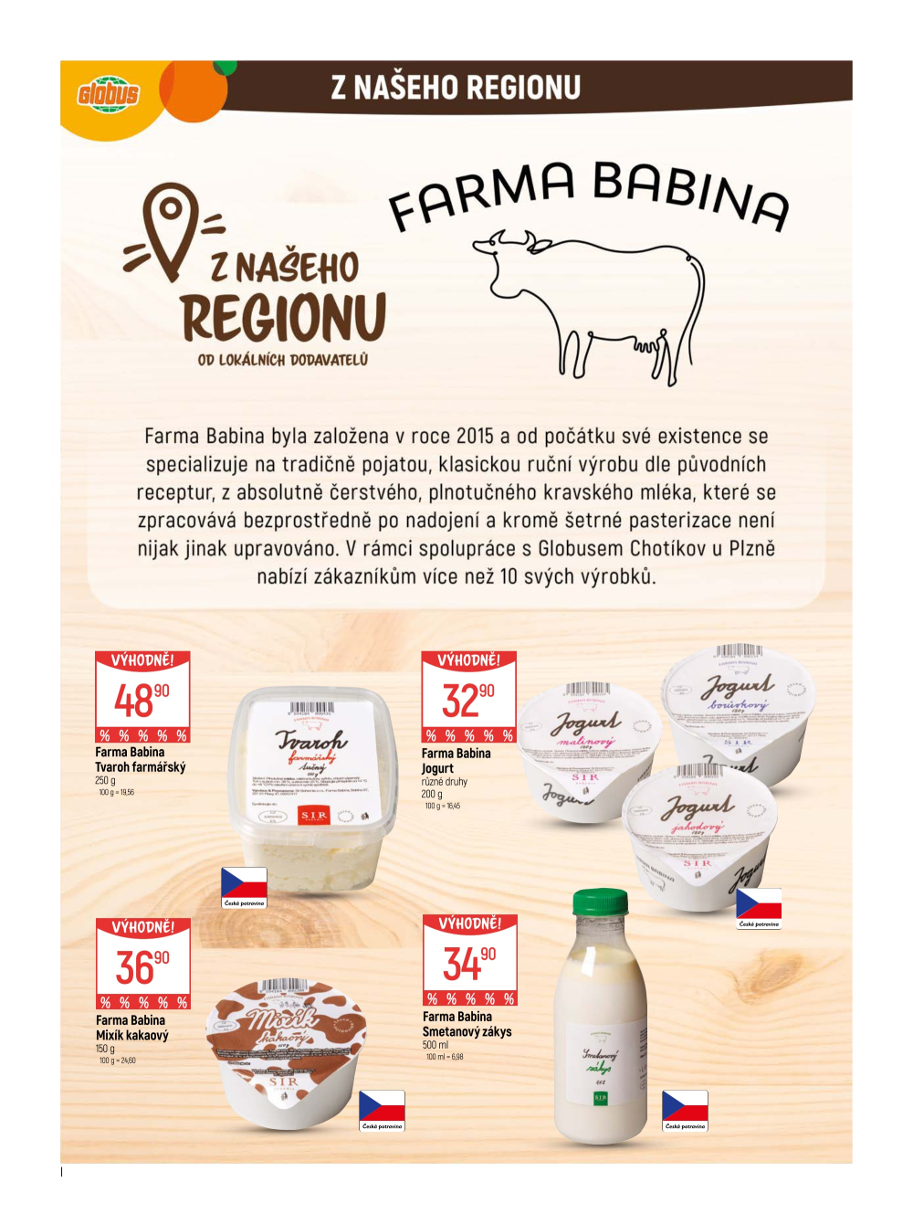 Leták Globus leták Chotikov (Plzeň) - strana 3