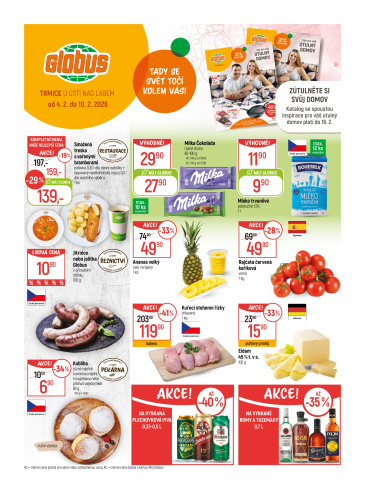 Globus leták Trmice (Ústí)