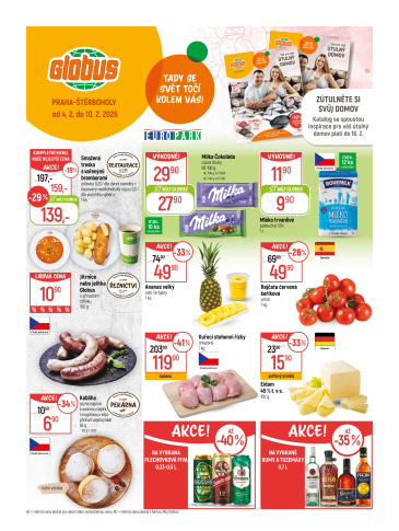 Globus leták Praha - Štěrboholy