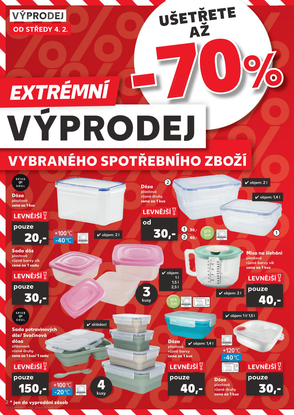 Leták Kaufland leták - Spotřební zboží - strana 2