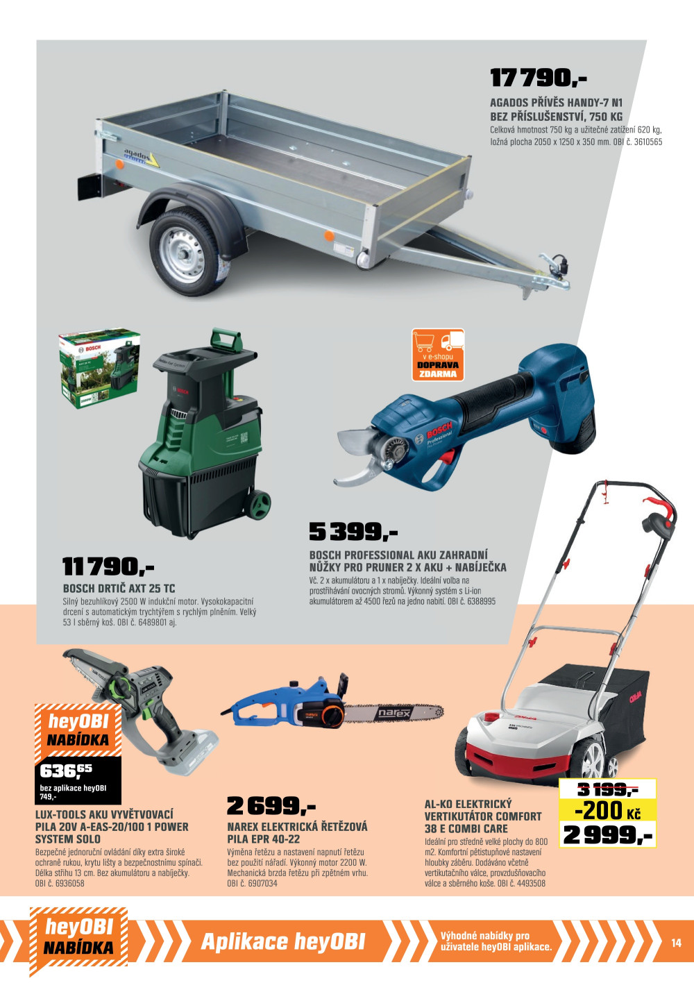 Leták OBI leták - strana 15