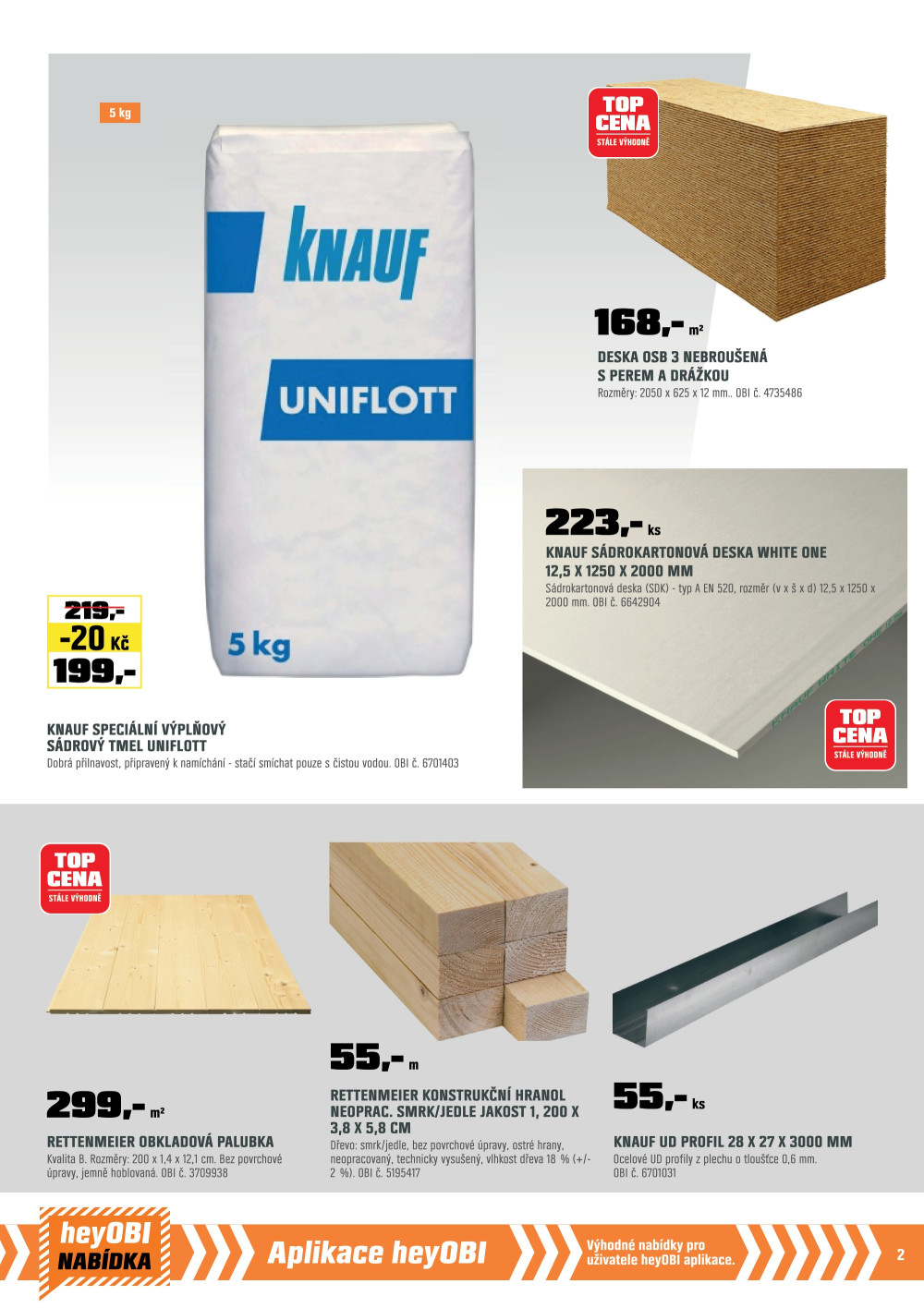 Leták OBI leták - strana 3