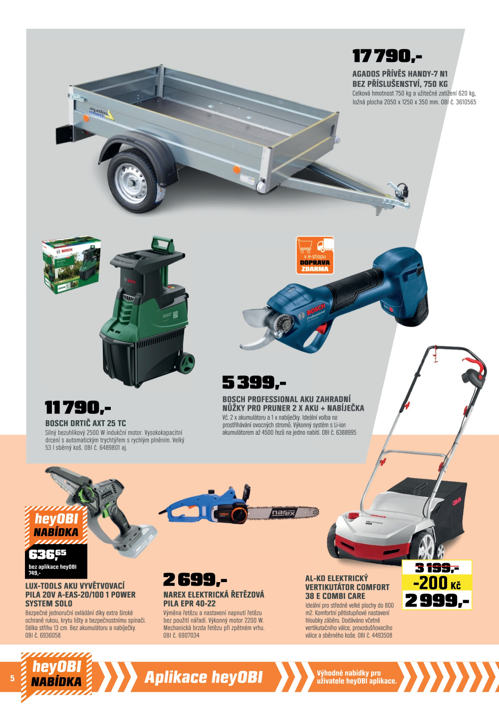 Leták OBI leták - strana 6