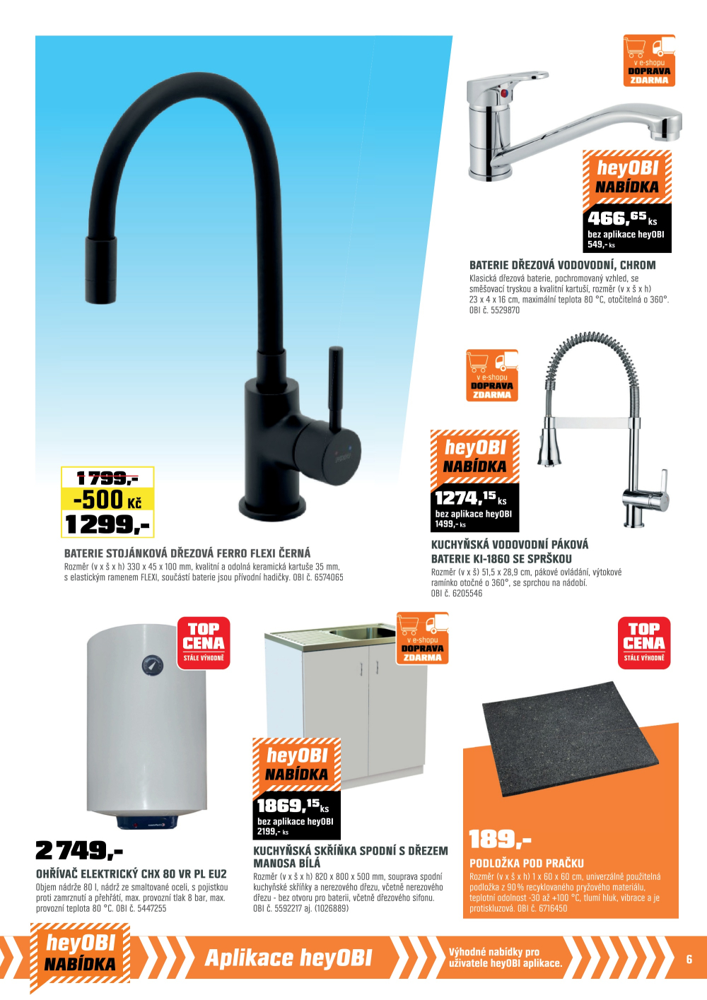 Leták OBI leták - strana 7
