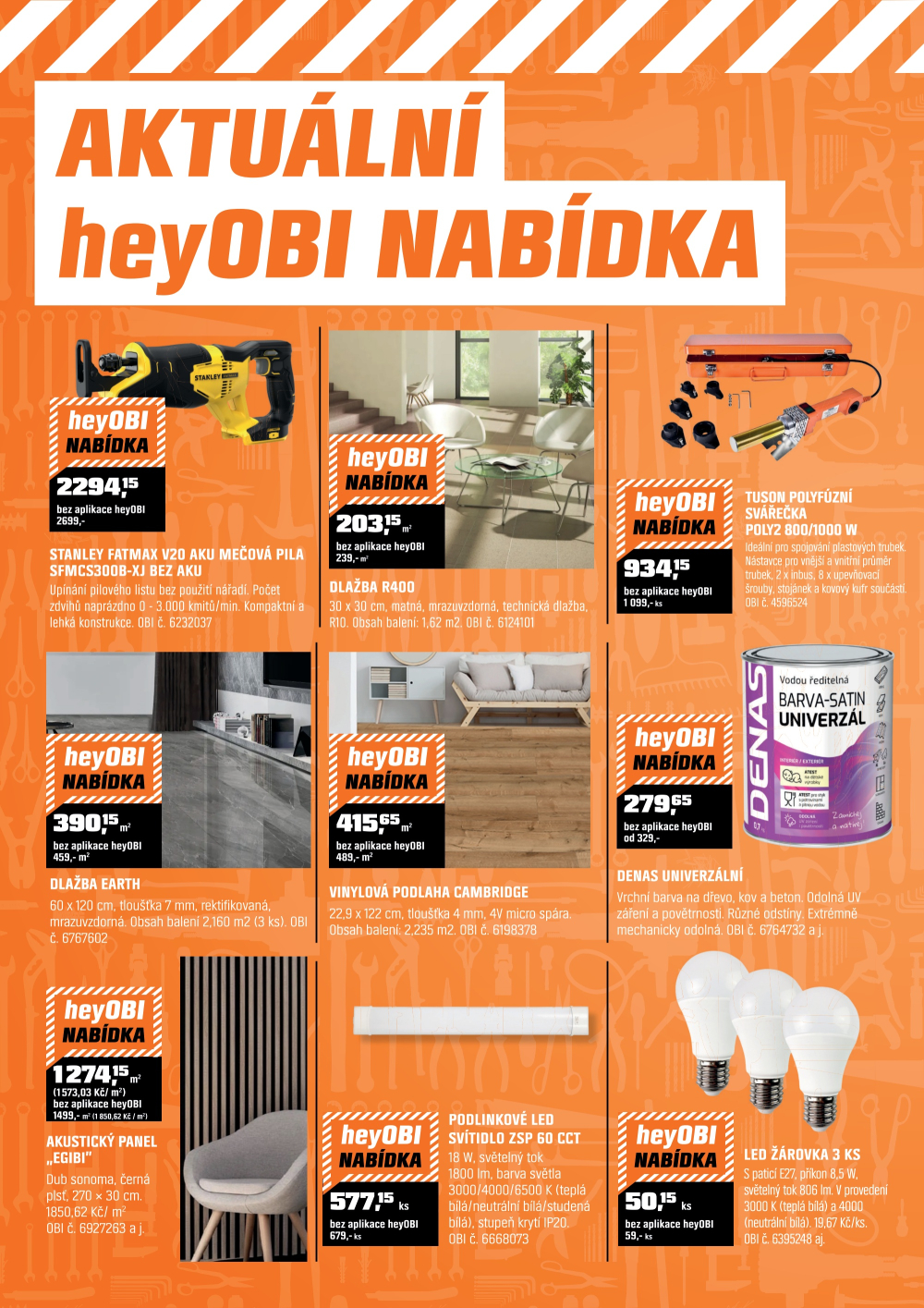 Leták OBI leták - strana 8